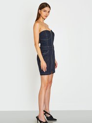 Rebecca Corset Bodycon Dress In Sparks