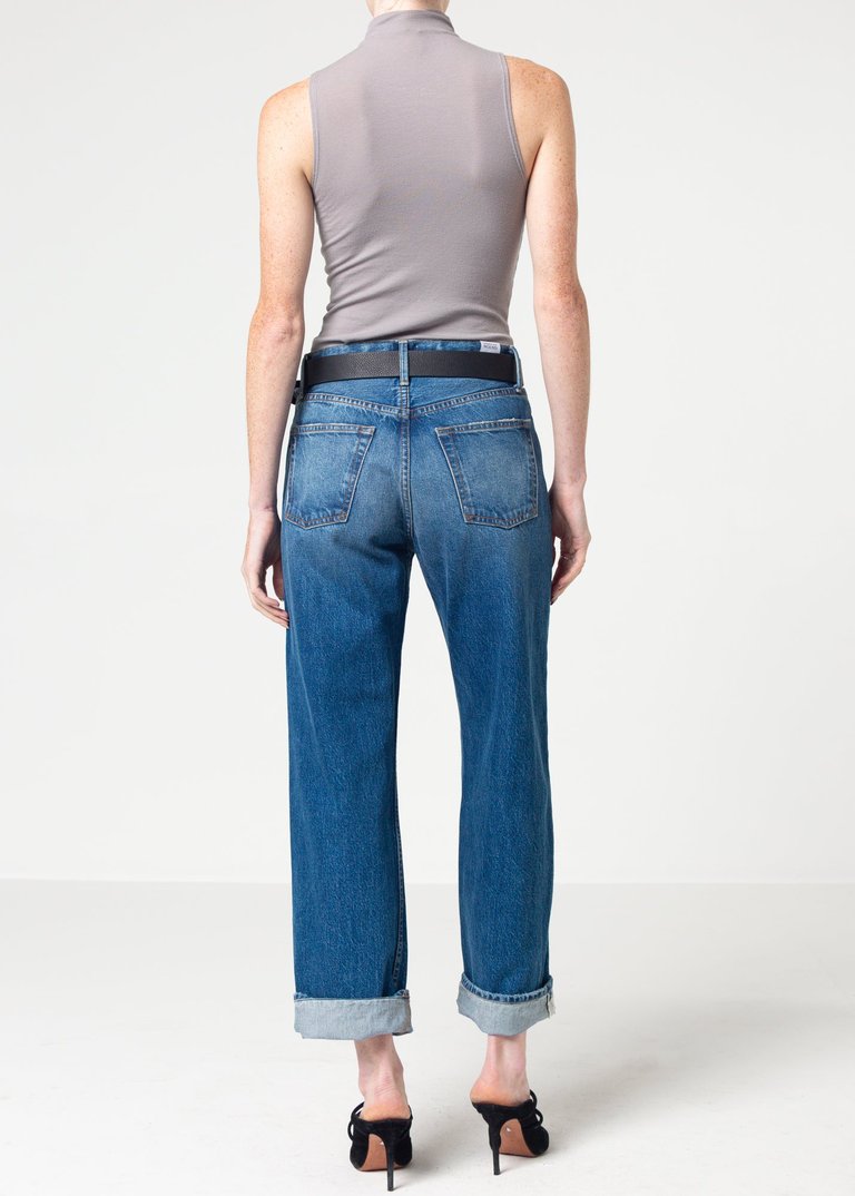 Selma Loose Straight Selvedge Jeans