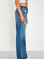 Stella Low Rise Loose Denim In Little Rock