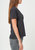 Supima Cotton Deep V Neck Tee - Vintage Black