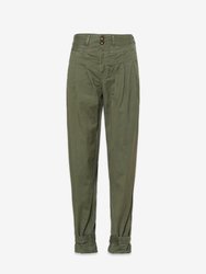 Syd Utility Balloon Pants In Sage