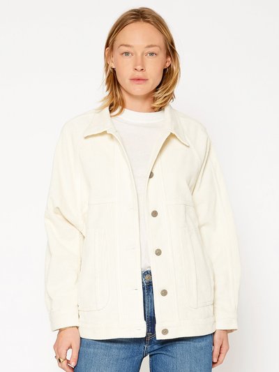 NOEND Denim Wes Balloon Utility Jacket In Cream product