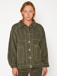 Wes Balloon Utility Jacket - Sage