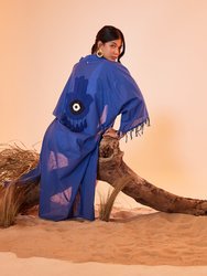 Hamsa Hand Kaftan - Blue