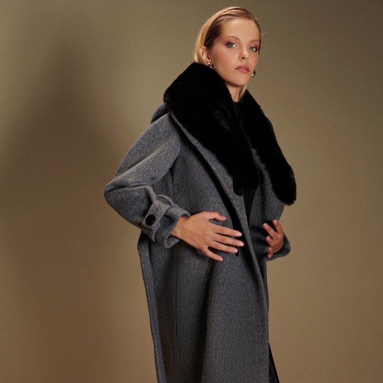 Jane Coat - Gray