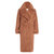 Jennifer Long Coat - Brown - Brown