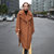 Jennifer Long Coat - Brown