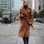 Jennifer Long Coat - Brown