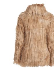 Julia Short Coat - Camel