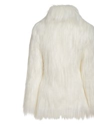 Julia Short Coat - White