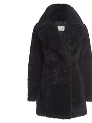 Margot Short Coat - Black - Black