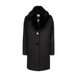 Sarah Short Coat - Black