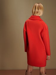 Sarah Short Coat - Red