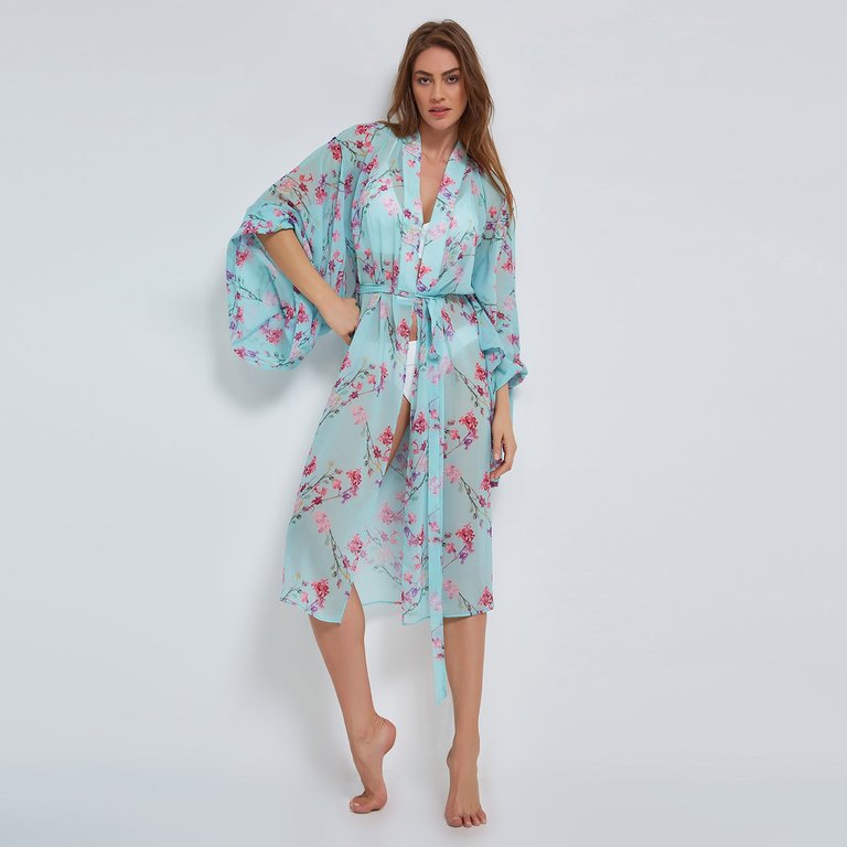 Spring Kimono - Blue