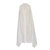 White Ruffled Dress in Organic Cotton
