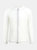 Kid's Unisex Long Sleeve Zipper Front Sustainable Rash Guard - White