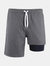 Men's Haven Shorts - Fully Lined, Anti Chafe Swim Trunks - Gray
