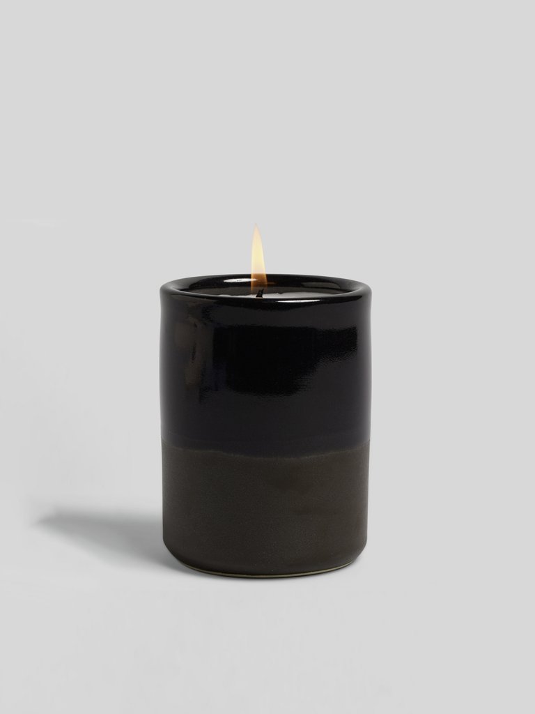 Monhegan Ceramic Candle