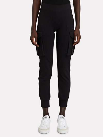 Norma Kamali Cargo Jog Pant In Black product