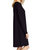 Long Sleeve Crew Dress To Knee In Black