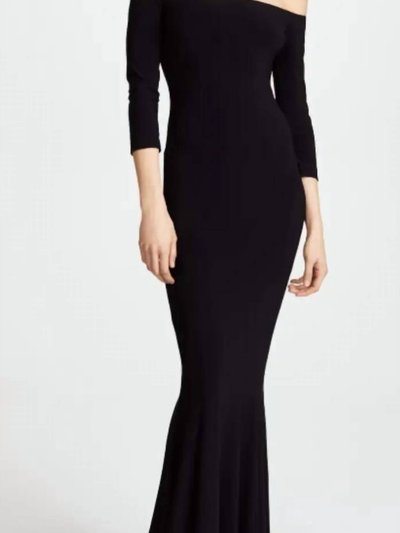 Norma Kamali Off Shoulder Fishtail Gown product