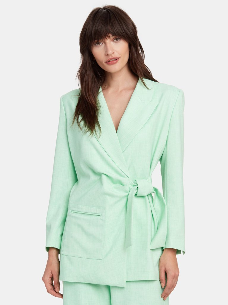 Freya Side Tie Blazer