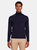 Kirk Merino Roll Neck Sweater - Dark Navy 7004