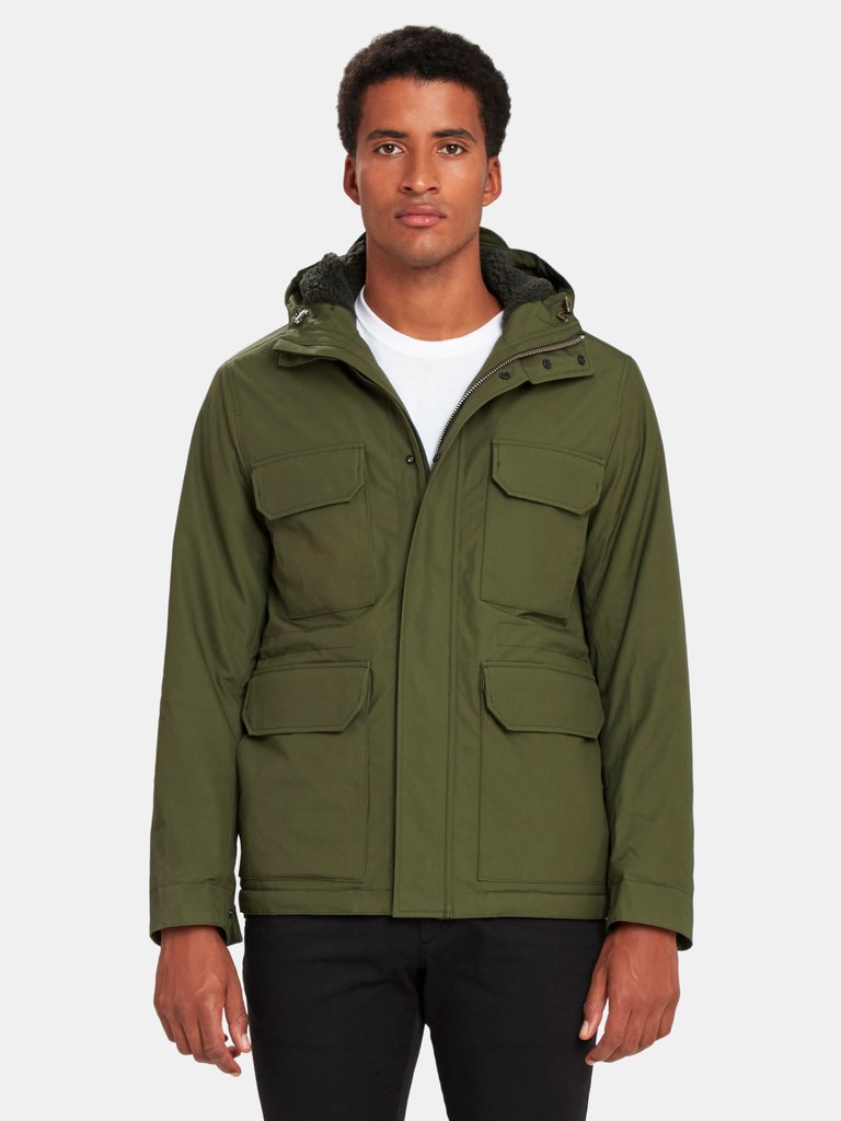 Nunk Cambric Cotton Jacket - Ivy Green 8098