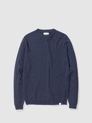 Sigfred Light Wool Sweater - Dark Navy