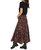 Madrigal Maxi Skirt In Black Multi