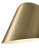 Culver Wall Sconce - Brushed Brass, plug-in, On/Off Switch