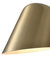 Culver Wall Sconce - Brushed Brass, plug-in, On/Off Switch