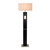 Deus Ex Machina Floor Lamp with Nightlight feature - 60", Espresso finish, 4-Way Rotary Switch, Edison LED bulb - Dark Brown