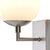 Globe Wall Sconce - 10'', Satin Nickel, Plug-in with Rocker Switch