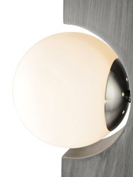 Incline Floor Lamp - Charcoal Gray