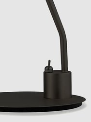 Laurel Accent Table Lamp, Matte Black