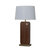 Laurel Table Lamp – Dark Walnut