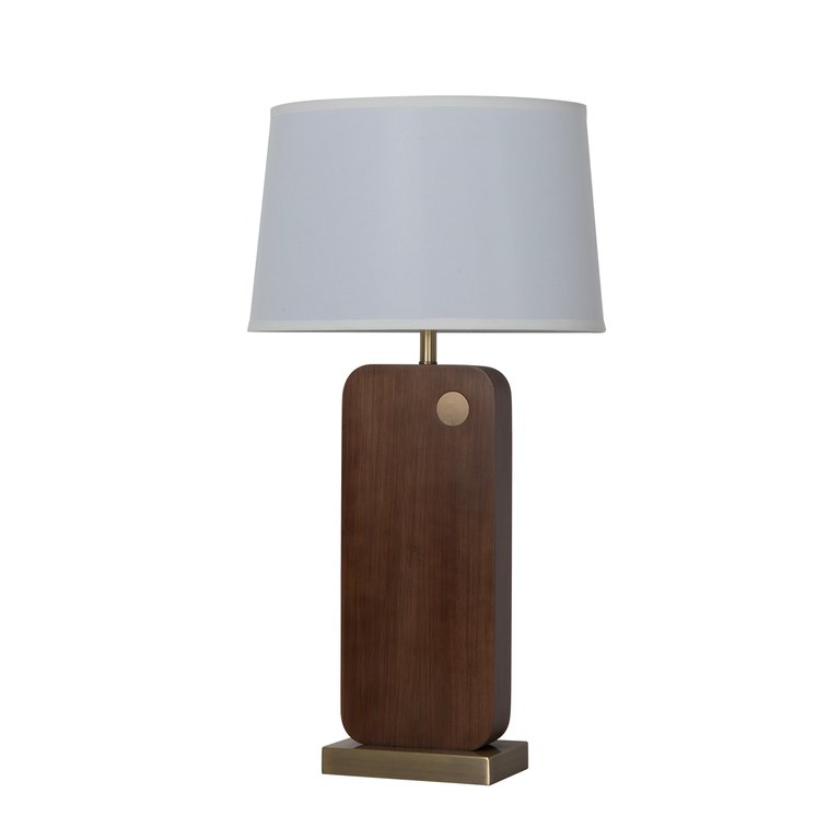 Laurel Table Lamp – Dark Walnut