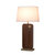 Laurel Table Lamp – Dark Walnut