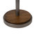 Layers Natural Mica Table Lamp - 25", Charcoal Grey Wood & Gunmetal, Dual Pull Chair Switch