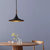 Lodi Pendant Light Large - Matte Black, Walnut