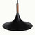 Lodi Pendant Light Large - Matte Black, Walnut