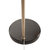 Luna Bella Arc Floor Lamp - 92", Weathered Brass, Matte Black/Gold Leaf Shade, Dimmer Switch, Marble base