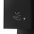 Luxe Floor Stand Touchless Hand Sanitizer Dispenser - 54", Matte Black, Powermist