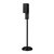 Luxe Floor Stand Touchless Hand Sanitizer Dispenser - 54", Matte Black, Powermist - Black