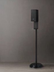 Luxe Floor Stand Touchless Hand Sanitizer Dispenser - 54", Matte Black, Powermist