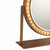 Marilyn Table Top LED Vanity Mirror - Weathered Brass