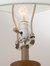 Moraga Table Lamp - 24", Bone Porcelain and Walnut, 4-Way Rotary Switch