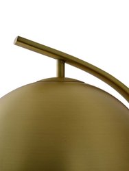 Nova of California Domus Sconce, Brushed Brass 15" Brushed Brass On/Off