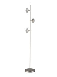 Nova of California Laurel 69" Accent Floor Lamp in Satin Nickel with On/Off Switch